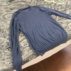 Banana Republic blue silk Sweater